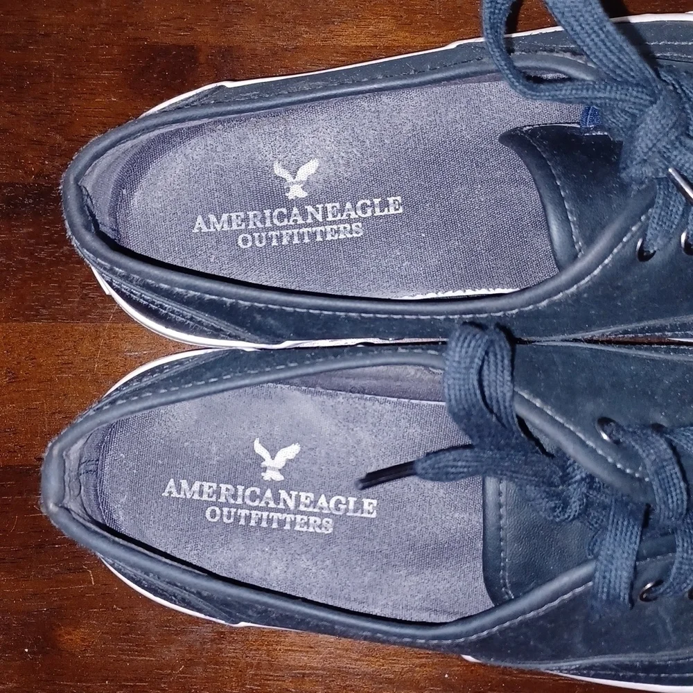 AMERICAN EAGLE OUTFITTERS Sperry Blue Sneakers - Picture 2 of 8